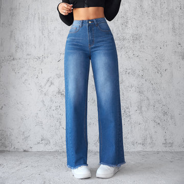 Women’s High-Waisted Wide-Leg Jeans