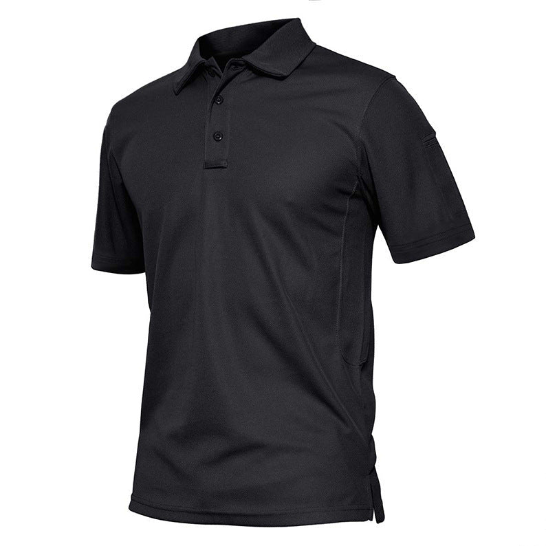 Men's Lapel Sports Polo Shirt