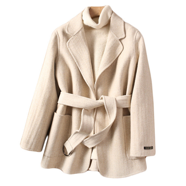 Women's Loose Woolen Coat